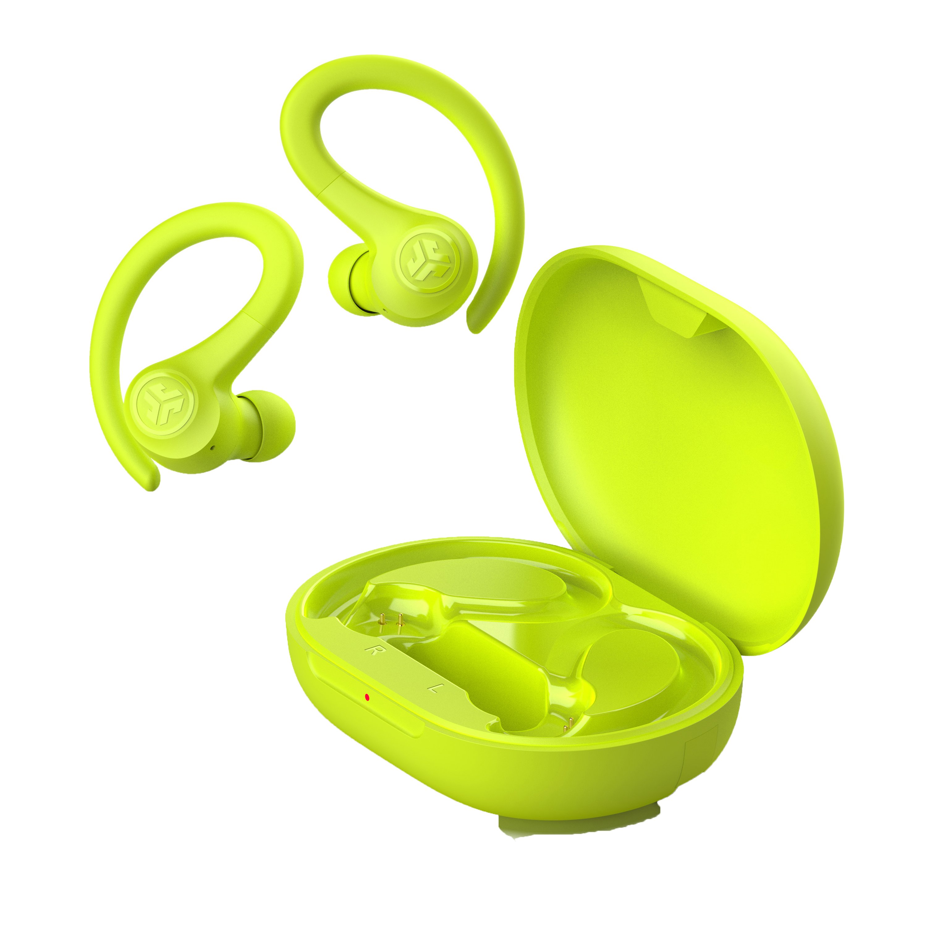 JLab GO Air Sport True Wireless Earbuds – Neon Yellow