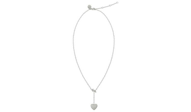 Buy Radley Silver Plated Bauble Heart Drop Necklace | Womens necklaces ...