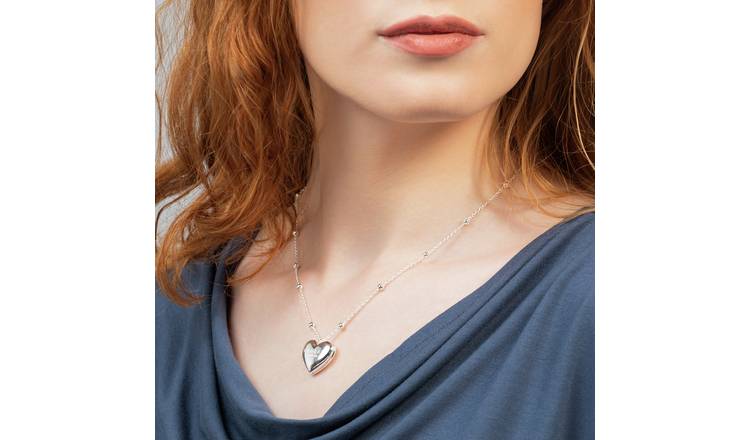 Collana Donna In Argento Tennis Club Cuore Mabina Gioielli 553453 2048x