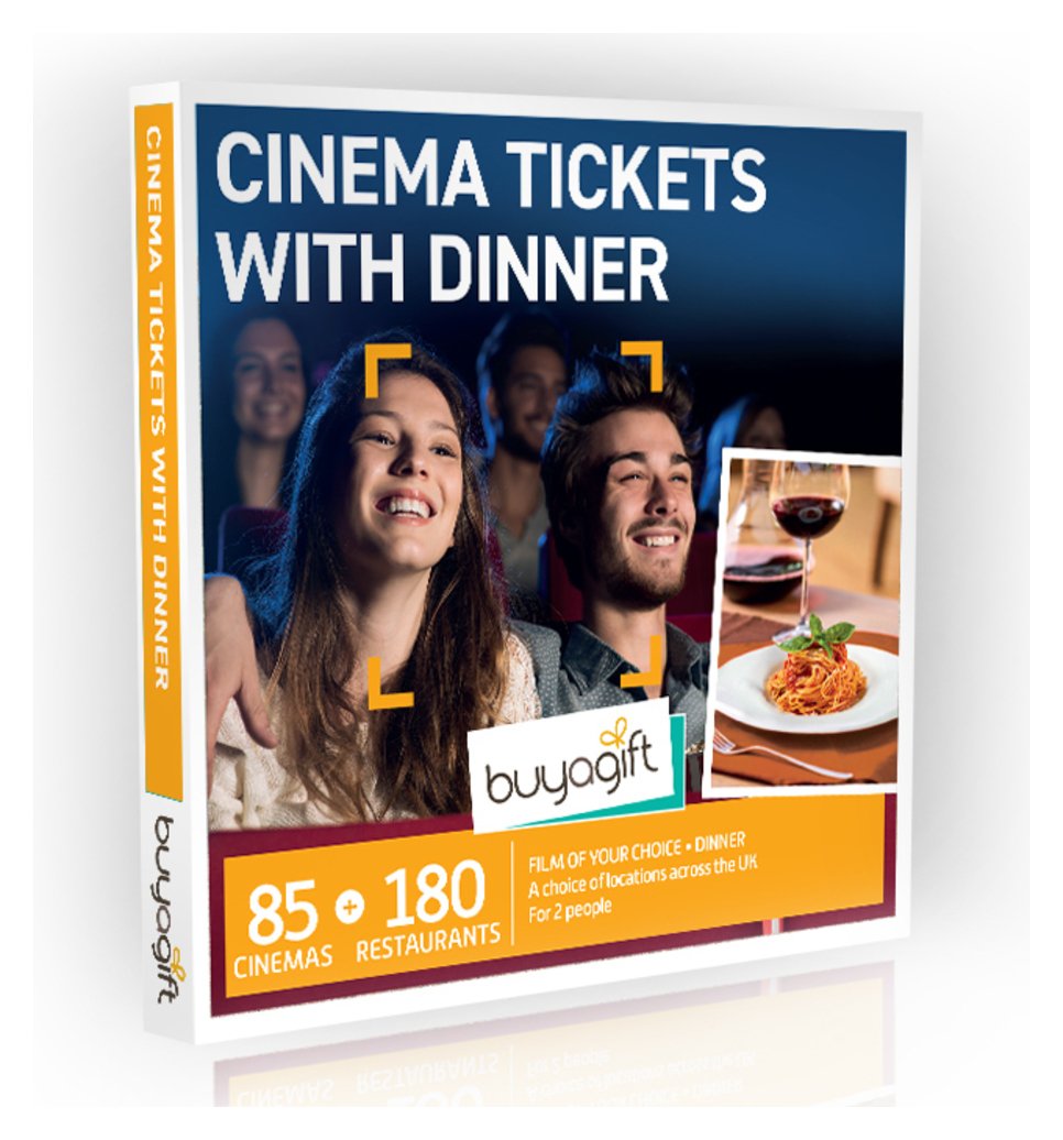 Buyagift Cinema Tickets With Dinner For 2 Gift Experience