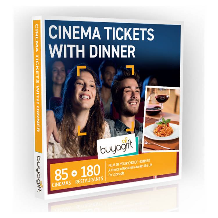 Buyagift Cinema Tickets With Dinner For 2 Gift Experience 0