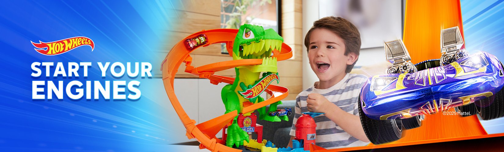 Hot Wheels. Start your engines.