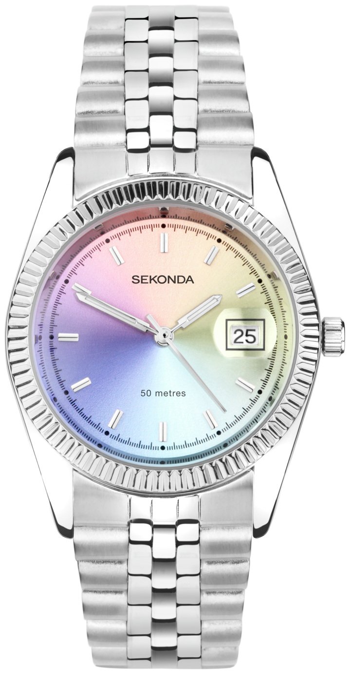 Sekonda Ladies Stainless Steel Silver Bracelet Watch