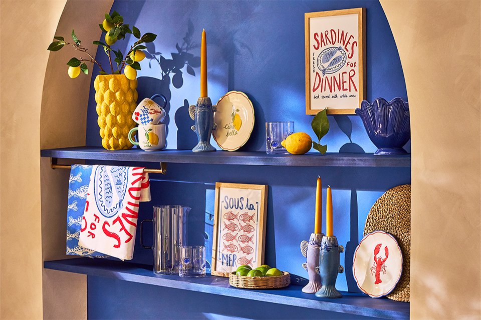 Mediterranean home style. Fresh, sun‑washed updates for a relaxed coastal look.