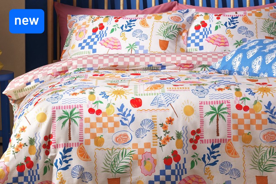 New in bedding from £9. More lines added.