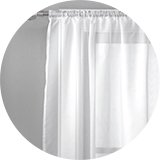 Voile panels.