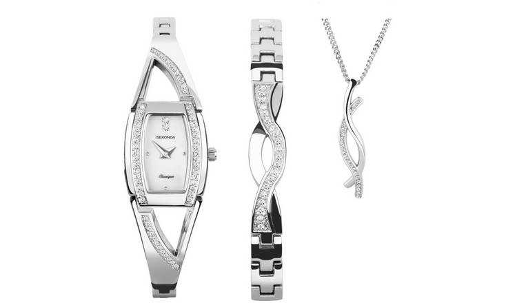 Argos ladies watch and sale bracelet set