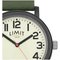 Limit Easy Read Green Silicone Strap Watch