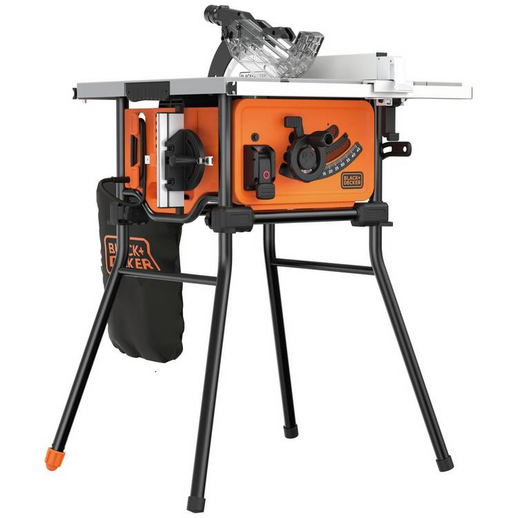 Black + Decker Bes720-GB 254mm Table Saw - 1800W 0