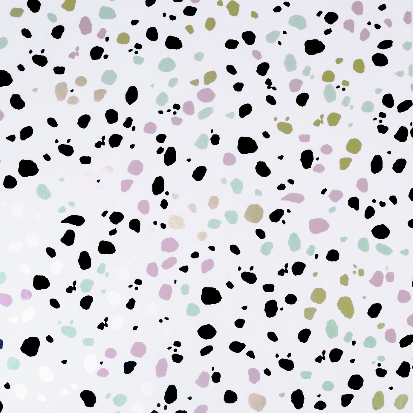 Arthouse Dalmatian Pastel Wallpaper - Multi