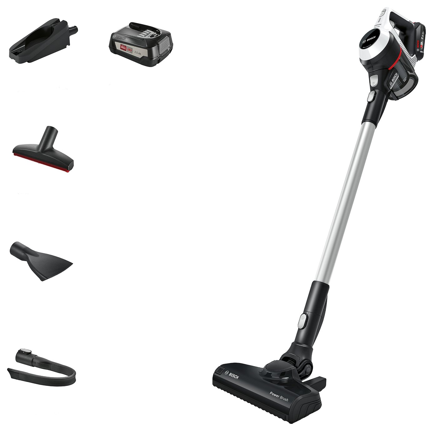 Bosch Unlimited 6 Cordless Vacuum Cleaner With 2 Batteries