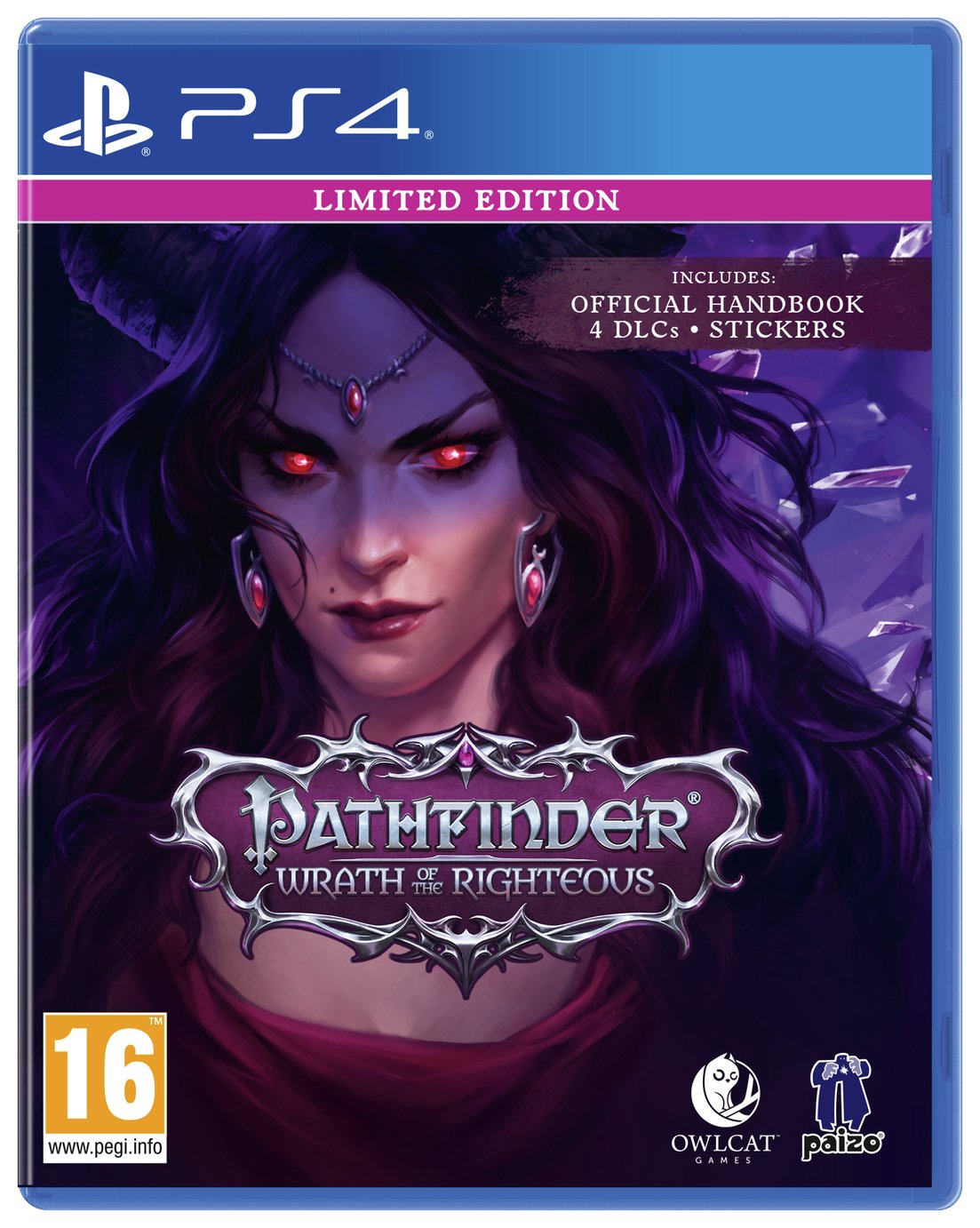 Pathfinder: Wrath Of The Righteous Limited Edition PS4 Game