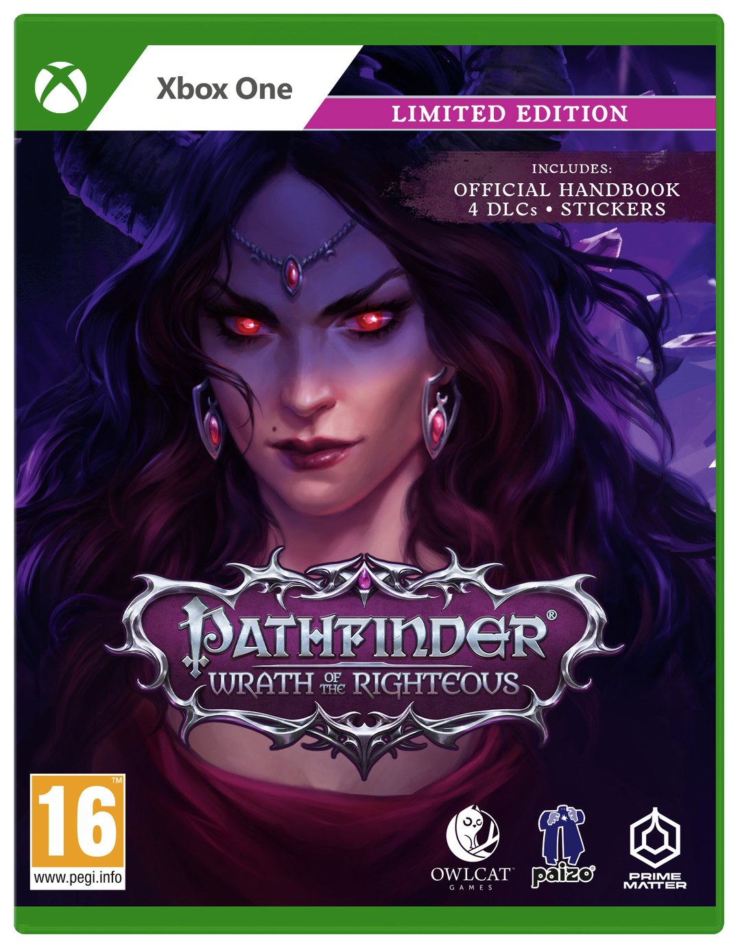 Pathfinder: Wrath Of The Righteous Limited Ed Xbox One Game