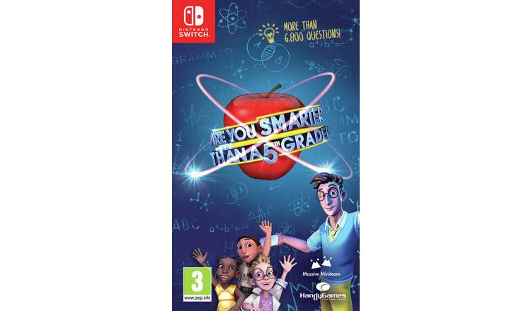 Are You Smarter Than A 5th Grader? Nintendo Switch Game