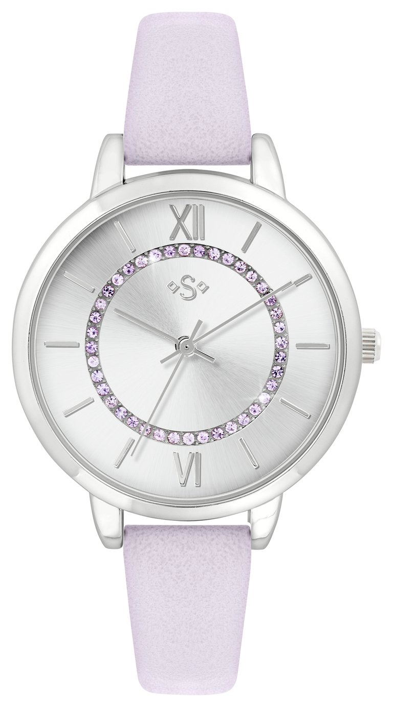 Spirit Ladies Lilac Strap Watch