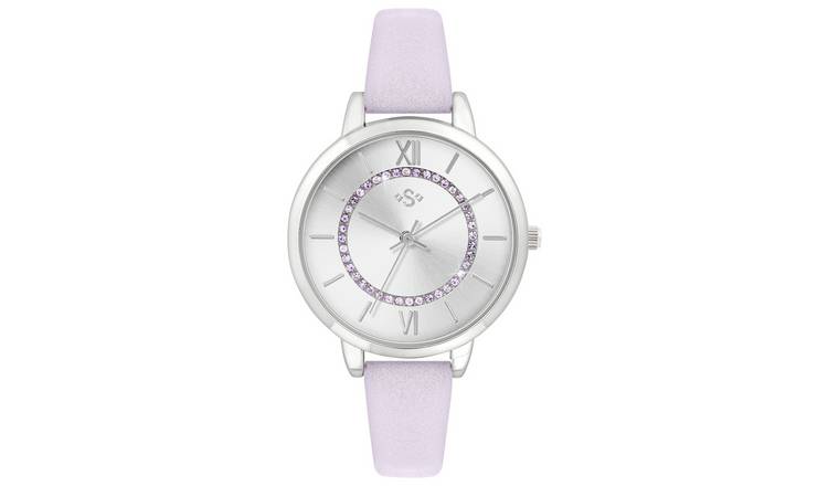 Buy Spirit Ladies Lilac Strap Watch Womens watches Argos