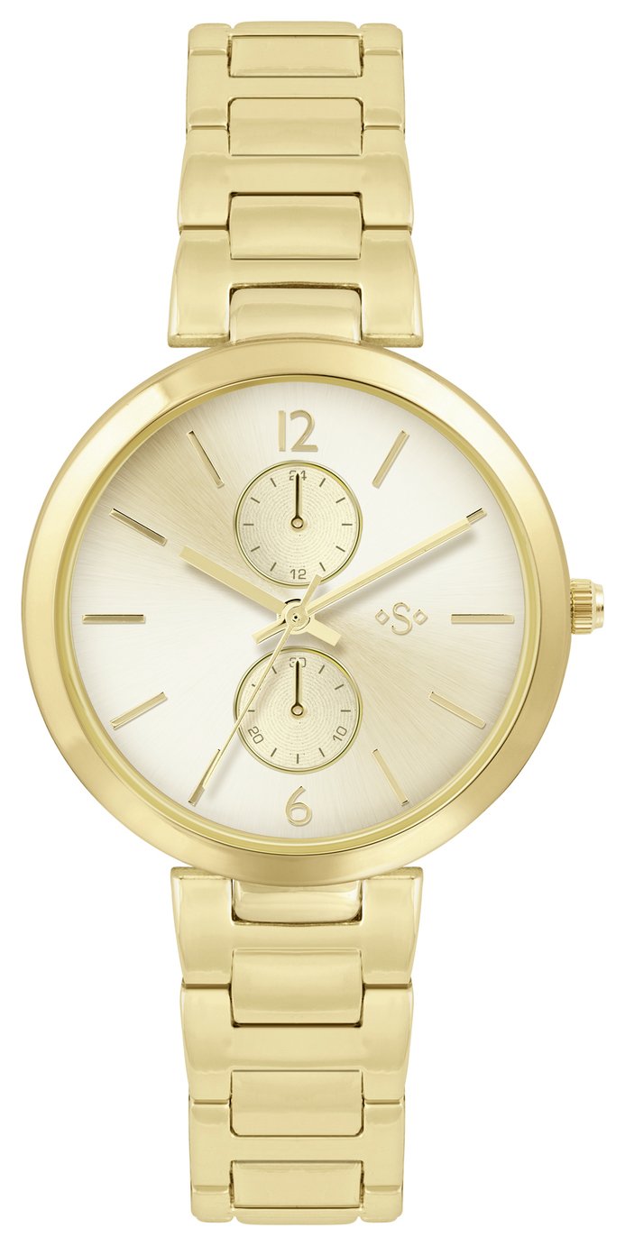 Spirit Ladies Pale Gold Colour Bracelet Watch
