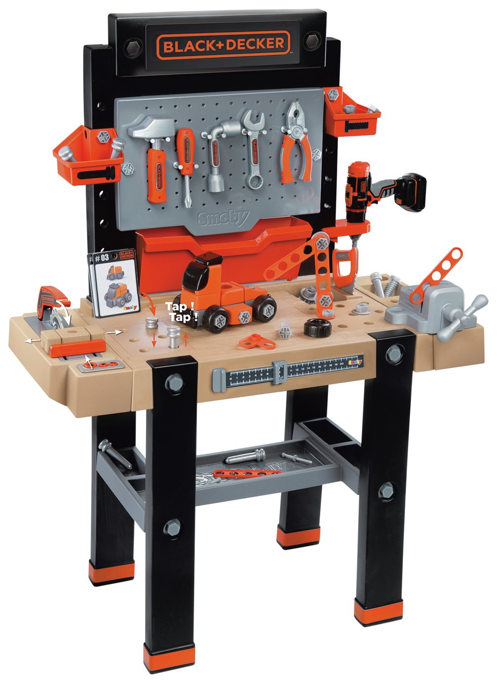 Smoby Black   Decker Bricolo Ultimate Workbench