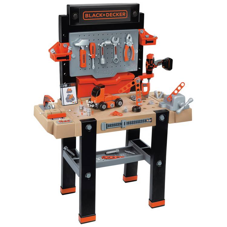 Smoby Black + Decker Bricolo Ultimate Toy Workbench 0