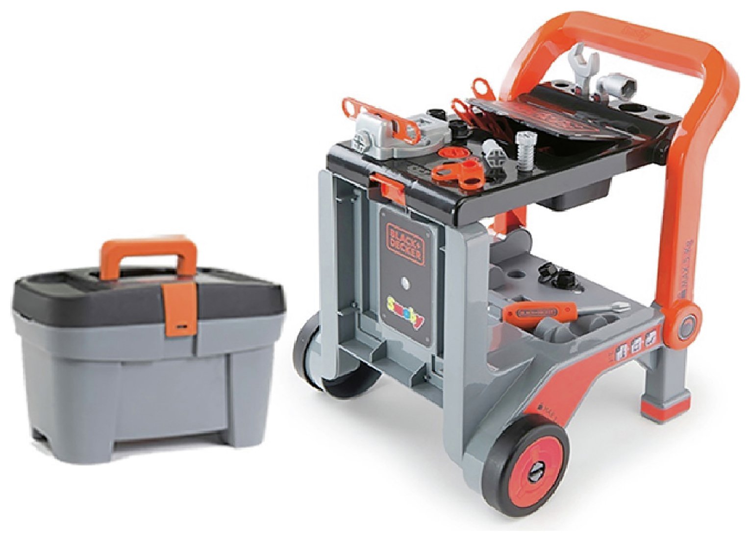 Smoby Black + Decker Devil Workmate with Box review