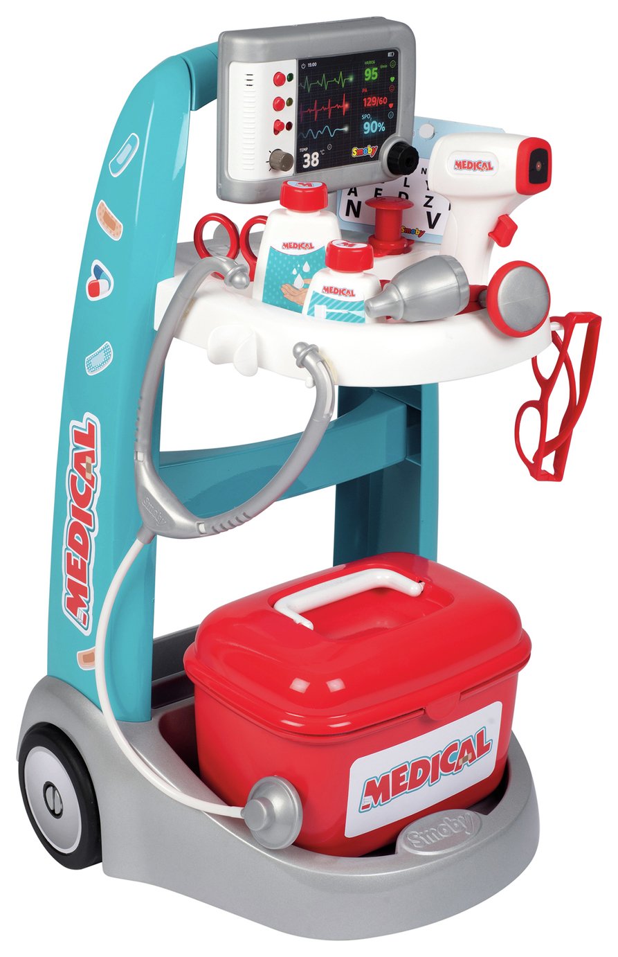 Smoby Electronic Medical Rescue Trolley