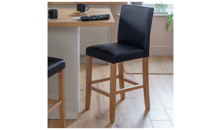 Wooden bar stools online argos