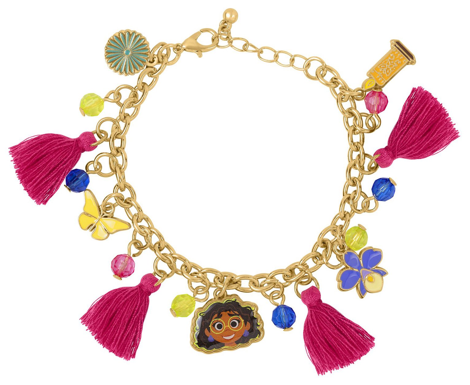 Disney Gold Coloured Encanto Mirabel Charm Bracelet