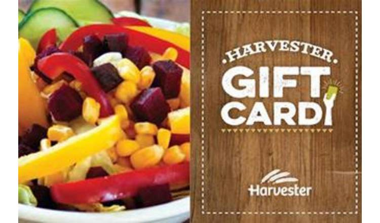 Harvester 25 GBP Gift Card