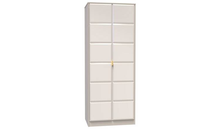 Calvello 2 Door Wardrobe - Off White