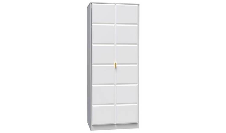 Calvello 2 Door Wardrobe - White