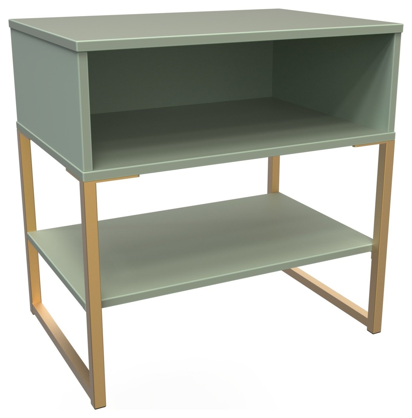 Messina Bedside Table - Green