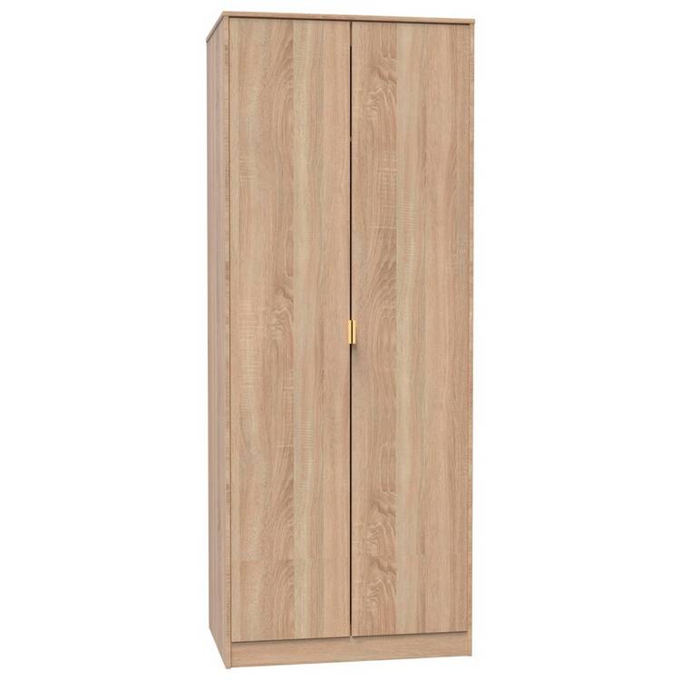 Tivoli 2 Door Wardrobe - Oak 0