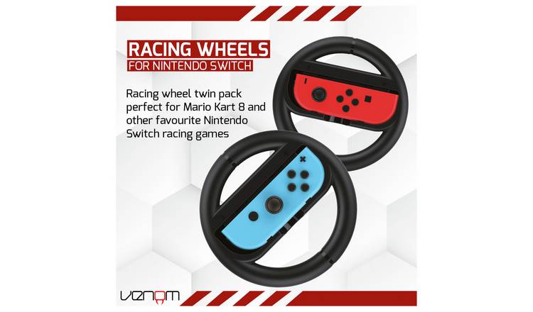 Numskull Nintendo Switch Joy-Con Steering Wheel Table Attachment, Switch  Racing Wheel Accessory (Nintendo Switch)