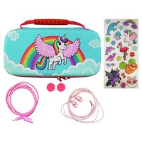 Rainbow Unicorn 7 In 1 Protection Kit For Switch Lite 