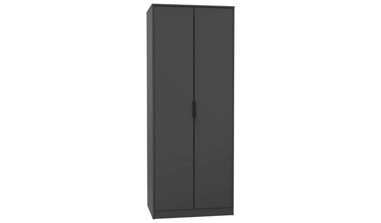 Verona 2 Door Wardrobe - Grey