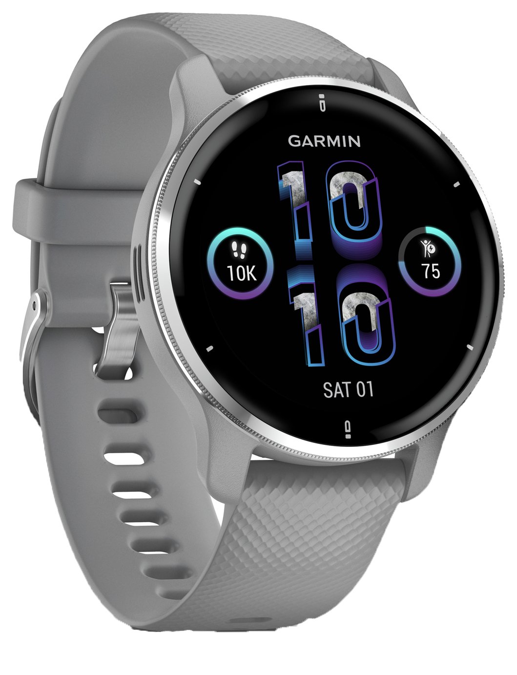 Garmin Venu 2 Plus Smart Watch - Grey/ Steel