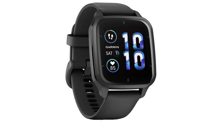 Buy Garmin Venu Sq 2 Music Edition Smart Watch - Black/ Slate