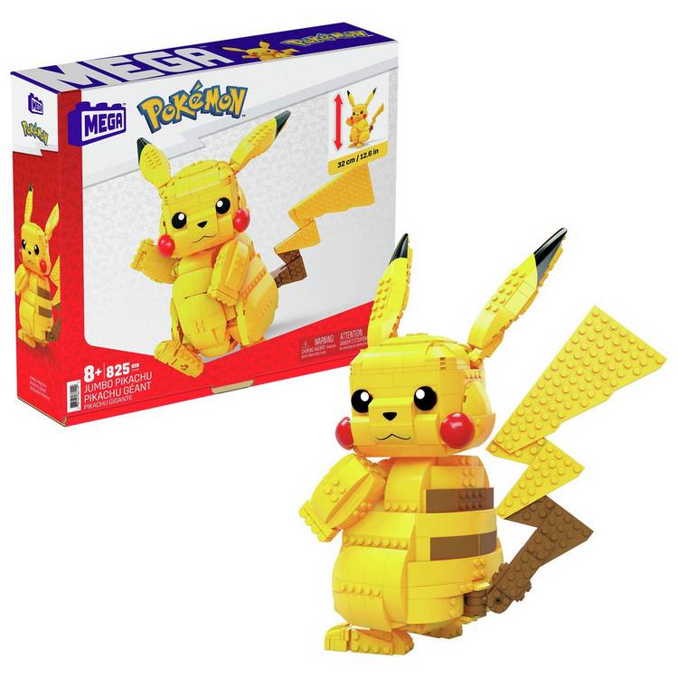 Mega Pokémon Jumbo Pikachu Building Set. 0