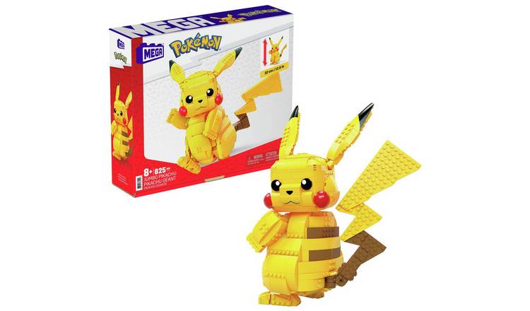 Mega Pokémon Jumbo Pikachu Building Set.
