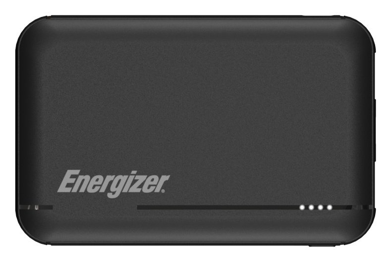 Energizer New Max 5000mAh Portable Power Bank - Black