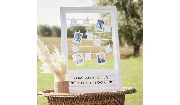 Wedding Guest Book Frame