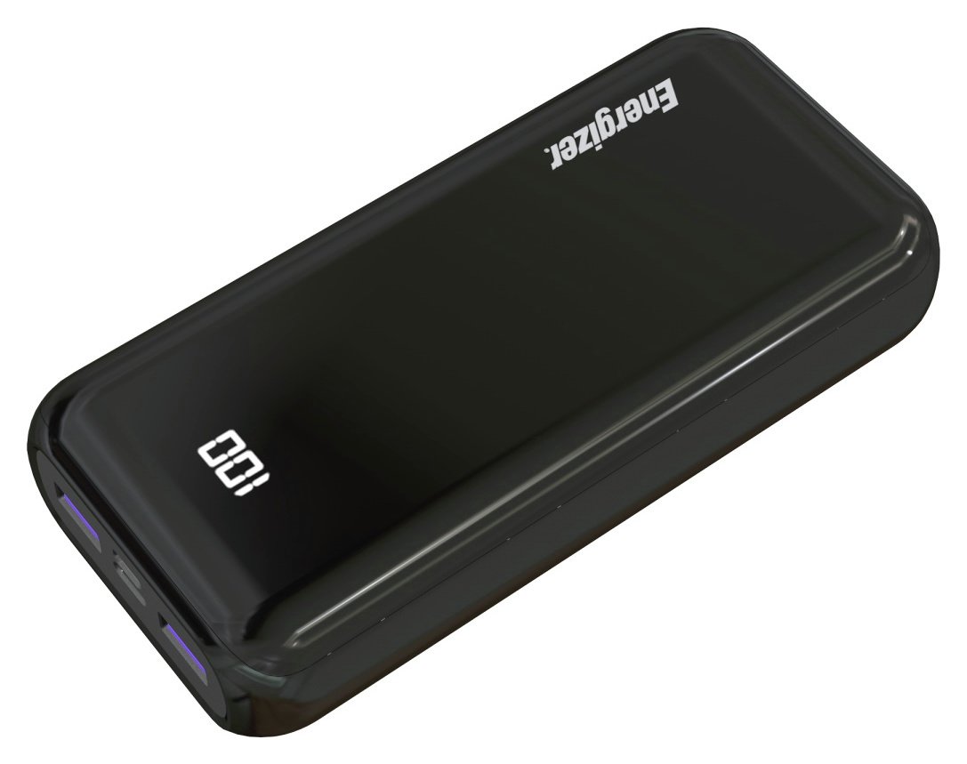 Energizer 20000mAh Power Bank With Power Delivery - Black