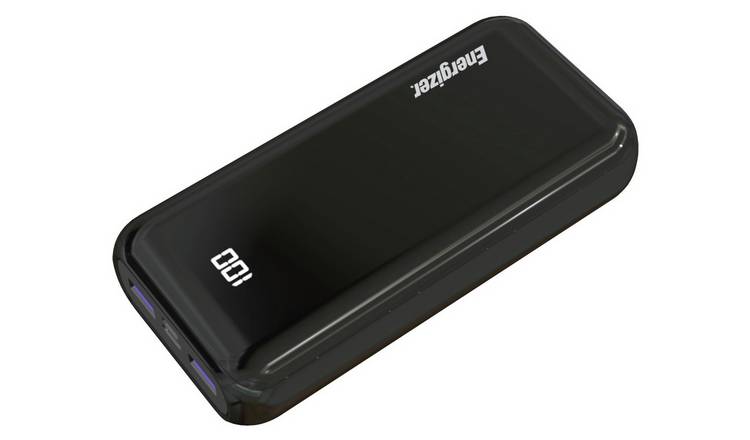 Buy Energizer Max 20000mAh Portable Power Bank - Black | Portable power  banks | Argos