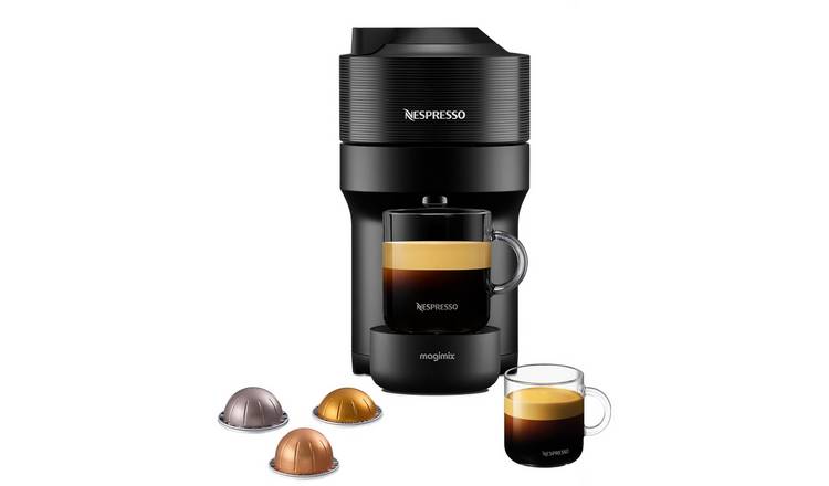 Nespresso Vertuo Pop Pod Coffee Machine by Magimix - Black