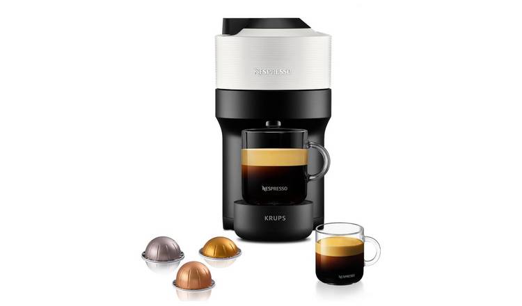Buy Nespresso Vertuo Pop Pod Coffee Machine by Krups - White | Coffee  machines | Argos