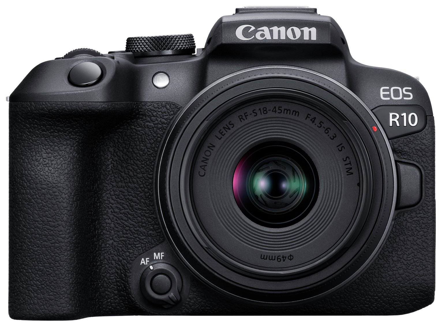 Canon EOS R10 Mirrorless Camera With 18-45mm IS STM Lens