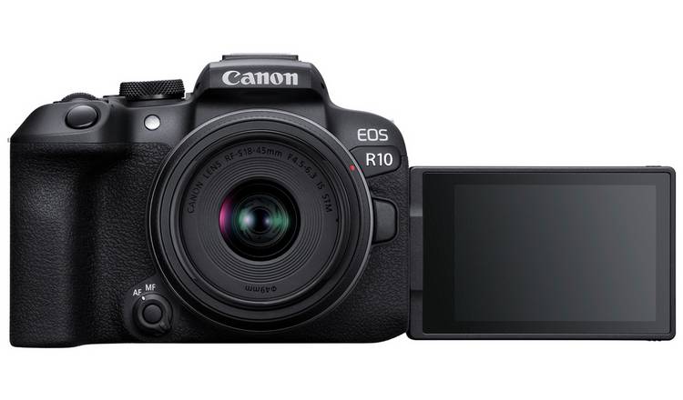 Buy Canon EOS R10 Mirrorless Camera With 18-45mm IS STM Lens