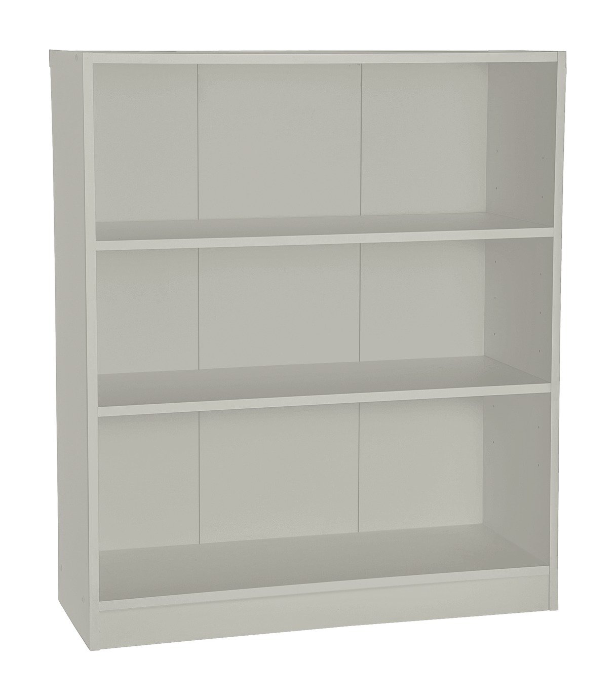 Argos Home Malibu Short Wood Effect Bookcase - Grey