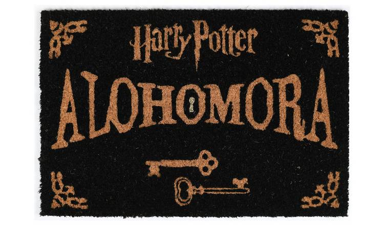 Harry Potter Coir Doormat 40x60cm - Black and Gold