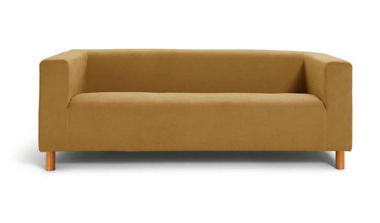 Argos mustard store sofa